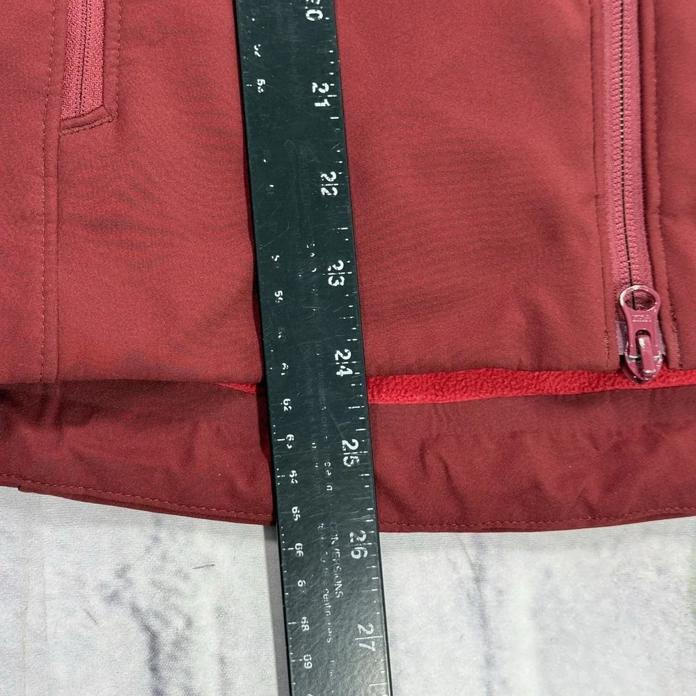 5.11 Tactical Women's Sierra‎ Softshell Jacket S Code Red Full Zip Fleece Lined